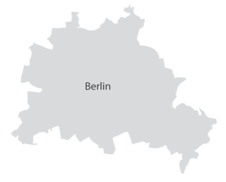 Landkarte Berlin