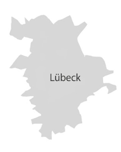 Landkarte luebeck