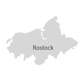 Landkarte rostock